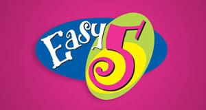 Easy 5 logo on pink background