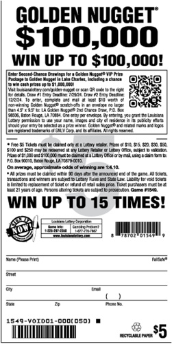 Front of Game Card