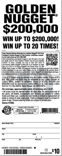 Front of Game Card